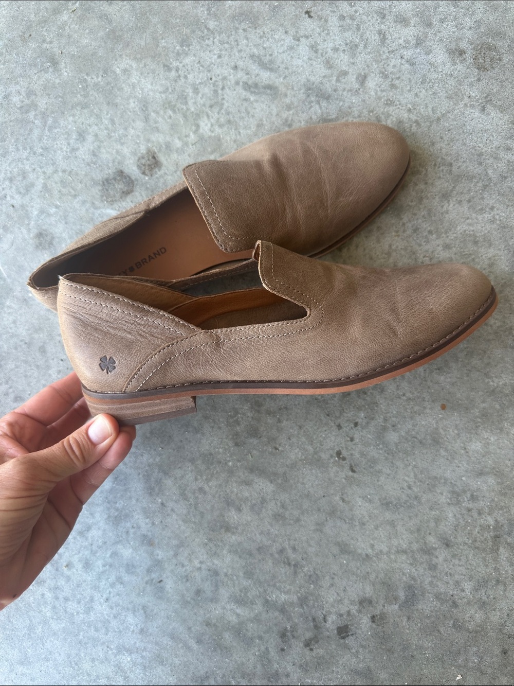 Slip-On Casual Loafers in Taupe